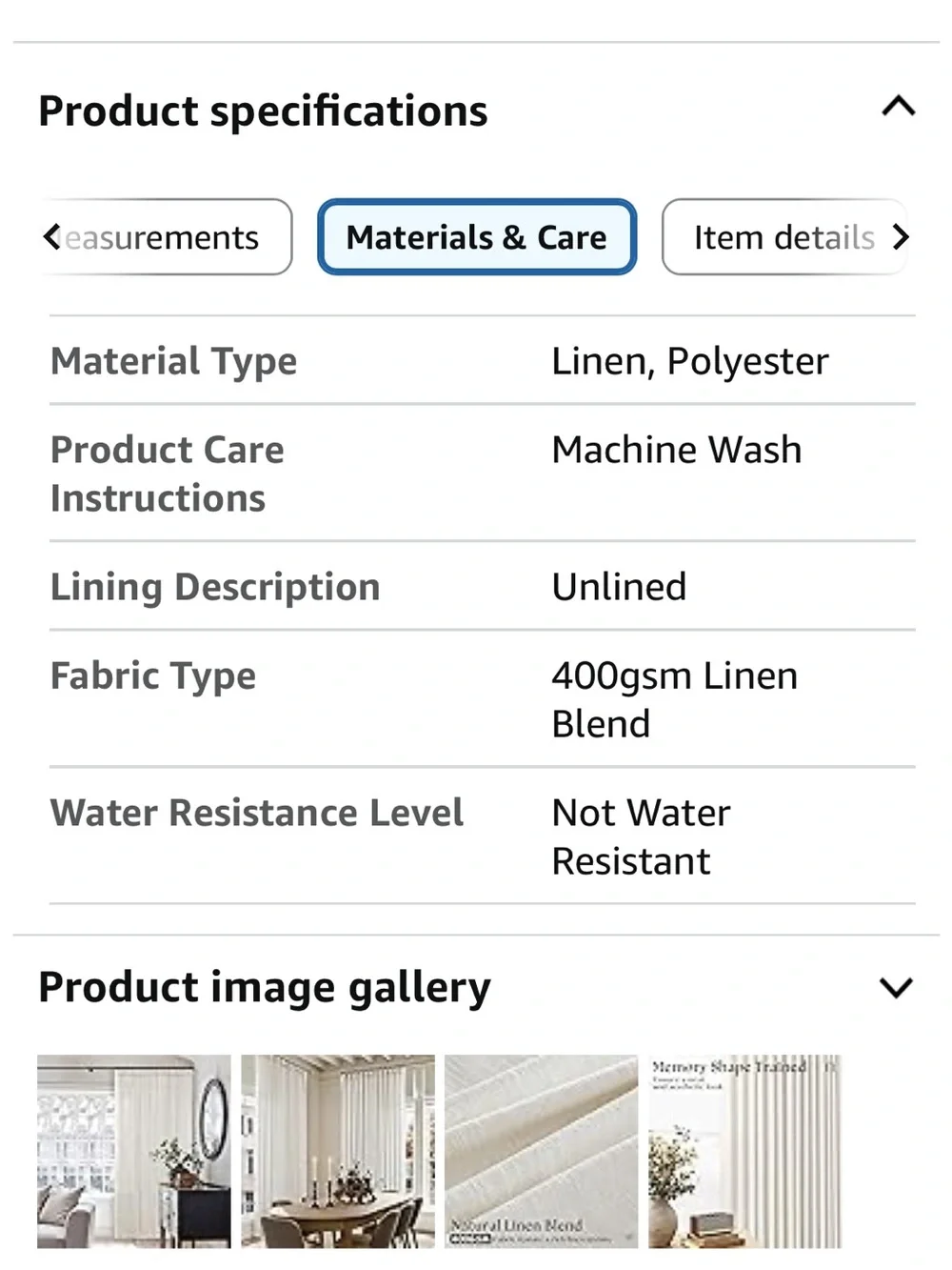 TWODRAPES Extra Wide Pinch Pleated Linen Curtains 84”x100” in Cream Ivory